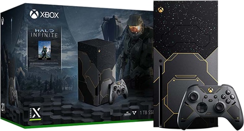 Xbox Series X 1TB Halo Infinite Black No Game Boxed CeX